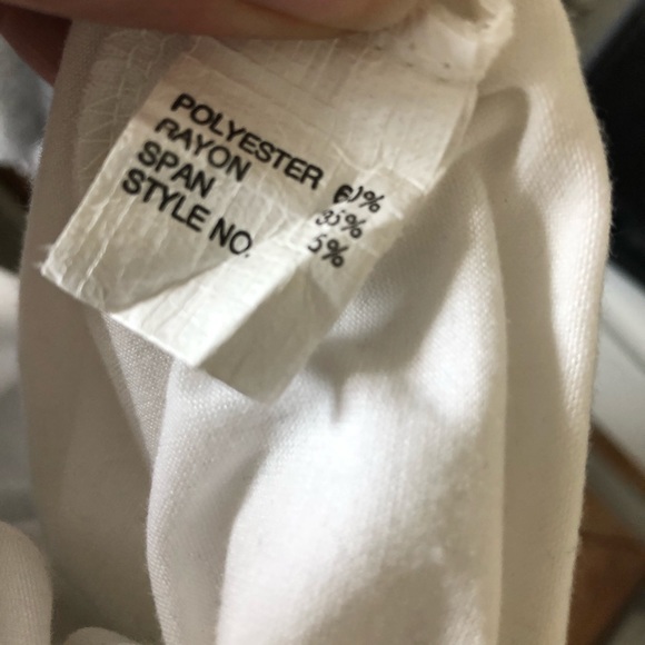 O2 Collection White & Shear Tank Top - Picture 6 of 7